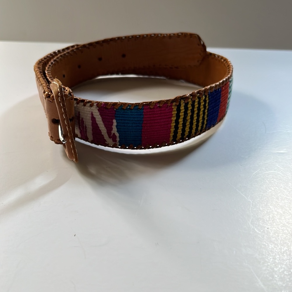 Handmade belt from Guatemala 28”